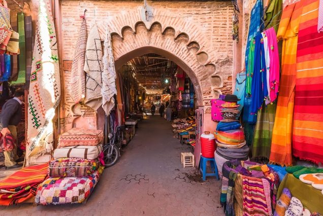 Découverte des souks de l'artisanat